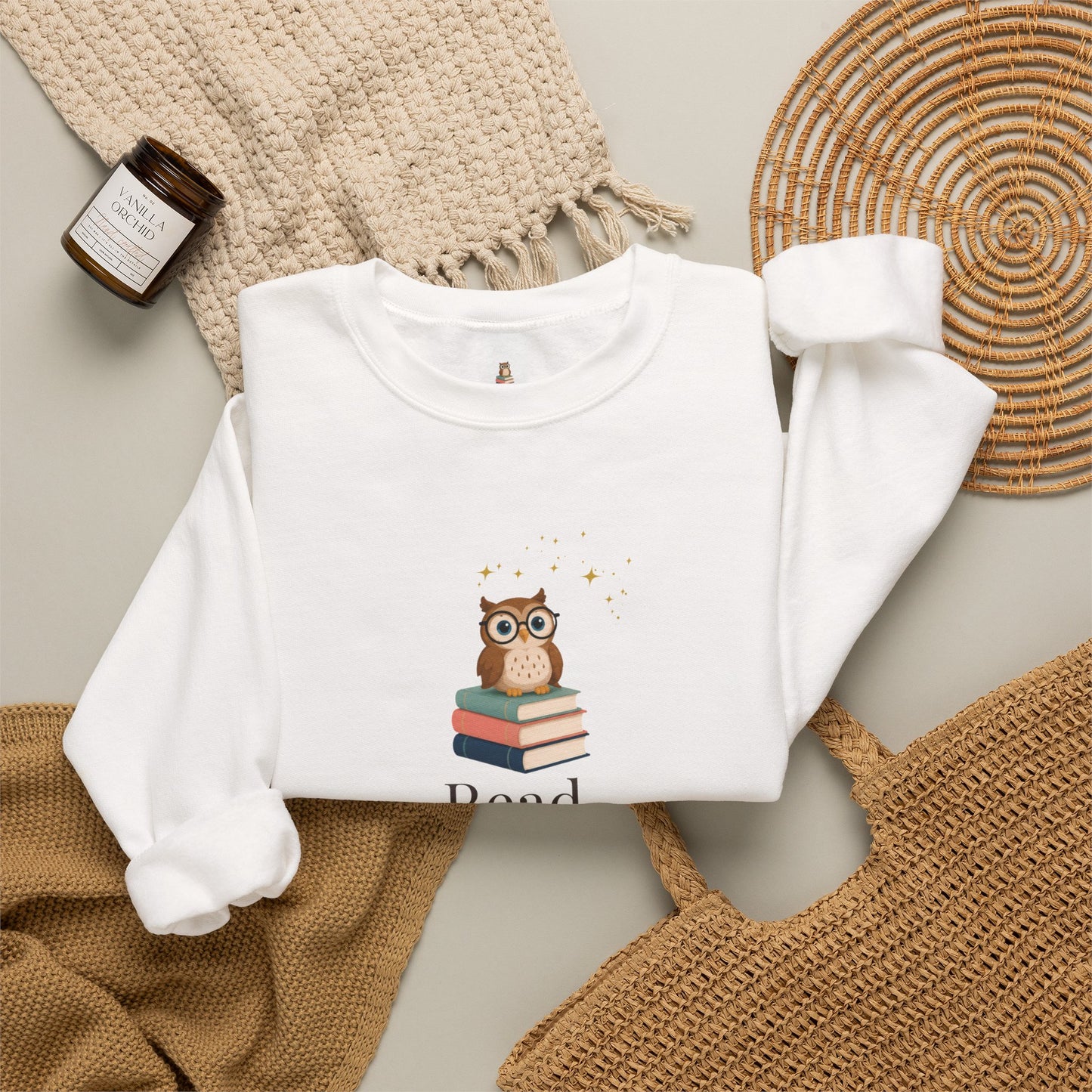 Read Aloud Club Sweatshirt | Cozy Book Lover Crewneck for Readers, Teachers & Storytime Enthusiasts