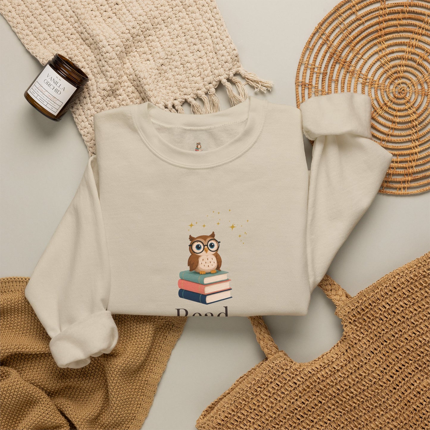 Read Aloud Club Sweatshirt | Cozy Book Lover Crewneck for Readers, Teachers & Storytime Enthusiasts