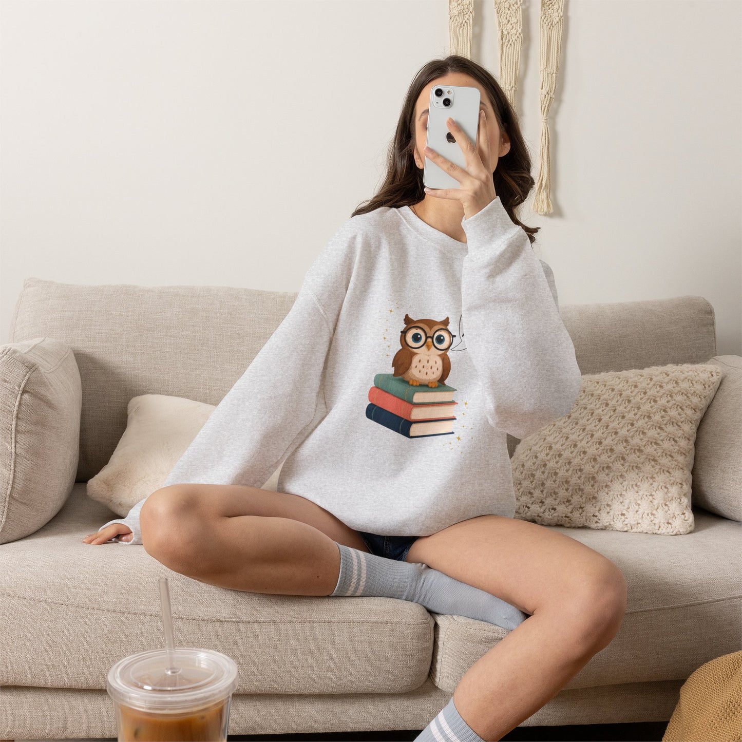Read It Again Sweatshirt | Book Lover Crewneck | Reading Gift for Moms, Teachers & Librarians
