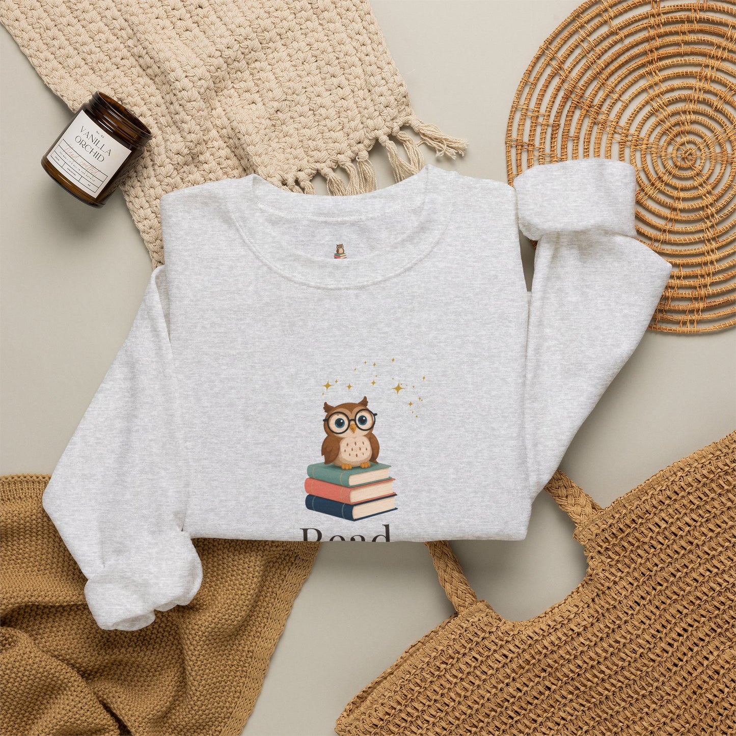Read Aloud Club Sweatshirt | Cozy Book Lover Crewneck for Readers, Teachers & Storytime Enthusiasts